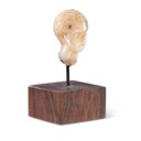 A ROMAN CHALCEDONY FEMALE HEAD