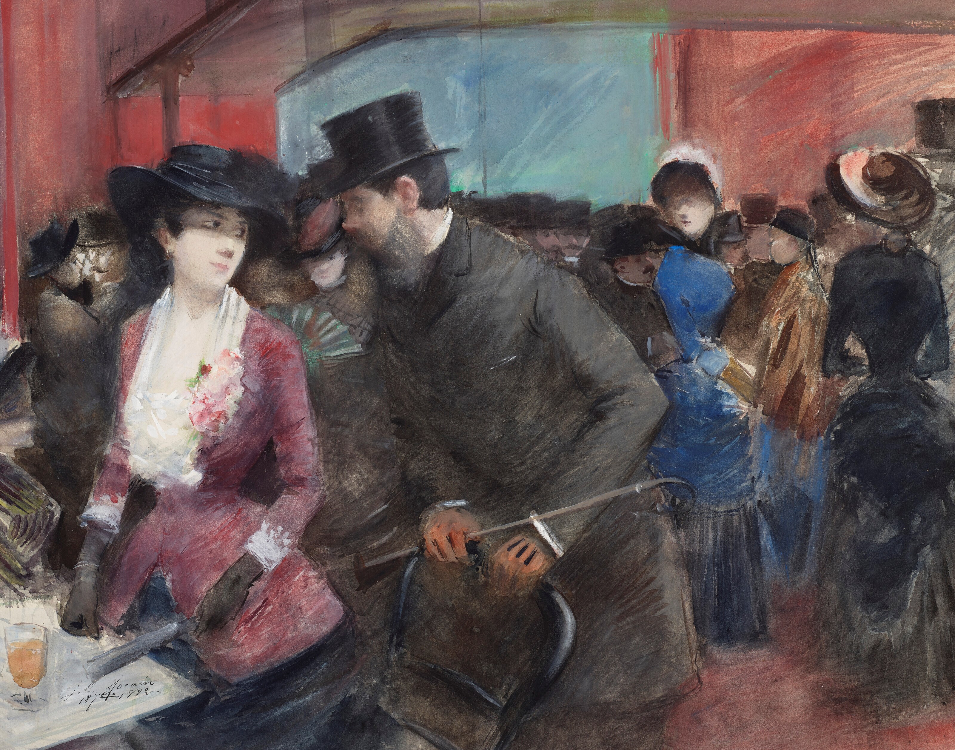 JEAN LOUIS FORAIN (1852-1931)