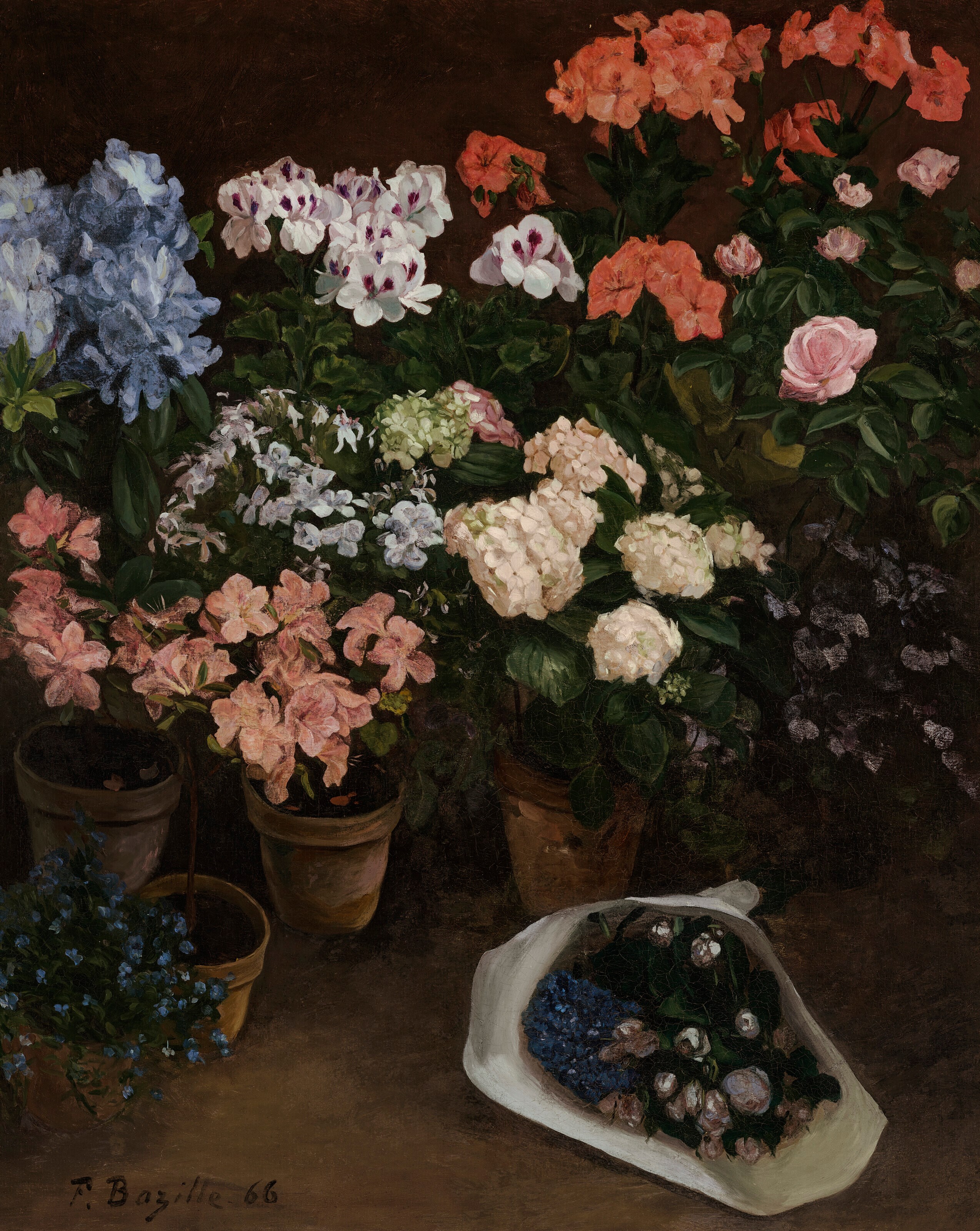 JEAN-FREDERIC BAZILLE (1841-1870)