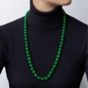 JADEITE BEAD AND MUTLI-GEM NECKLACE