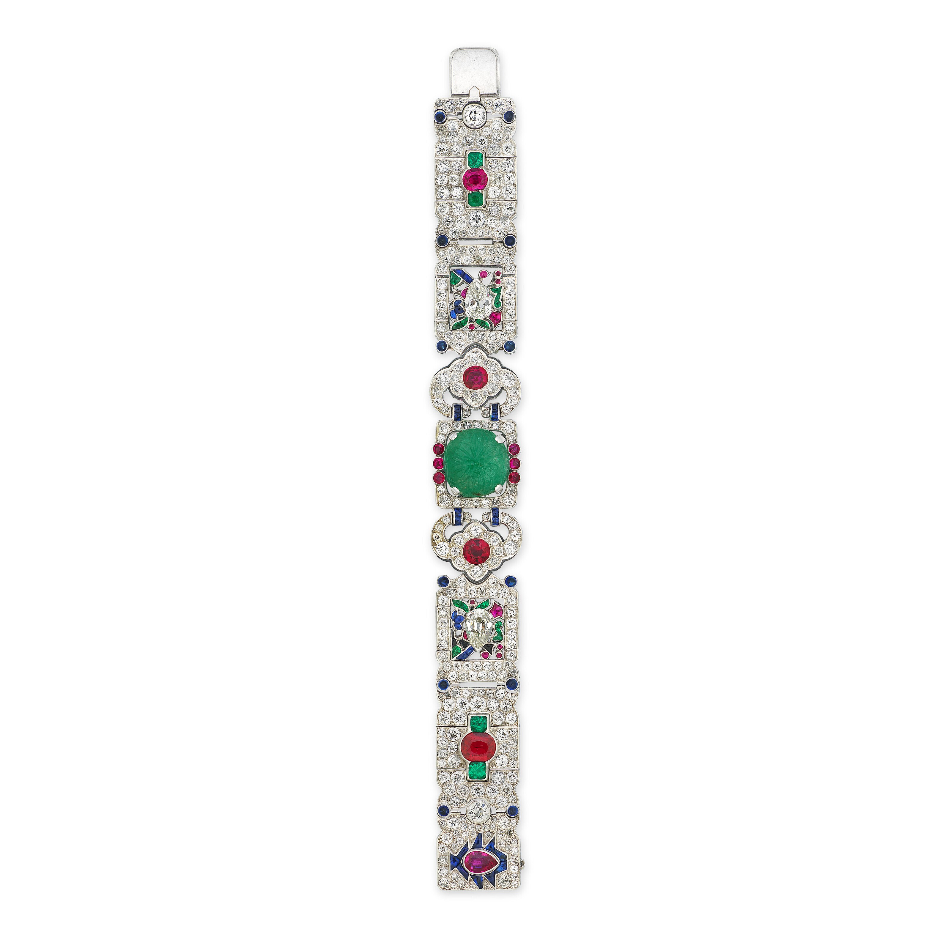 ART DECO MULTI-GEM BRACELET