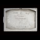 百達翡麗，罕有及優雅，鉑金鑲鑽石長方形腕錶，型號1450，1949年製，附後補證書，盒子及外包裝