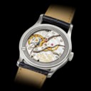 PATEK PHILIPPE. AN EXTREMELY WELL PRESERVED 18K WHITE GOLD WRISTWATCH WITH SWEEP CENTRE SECONDS
