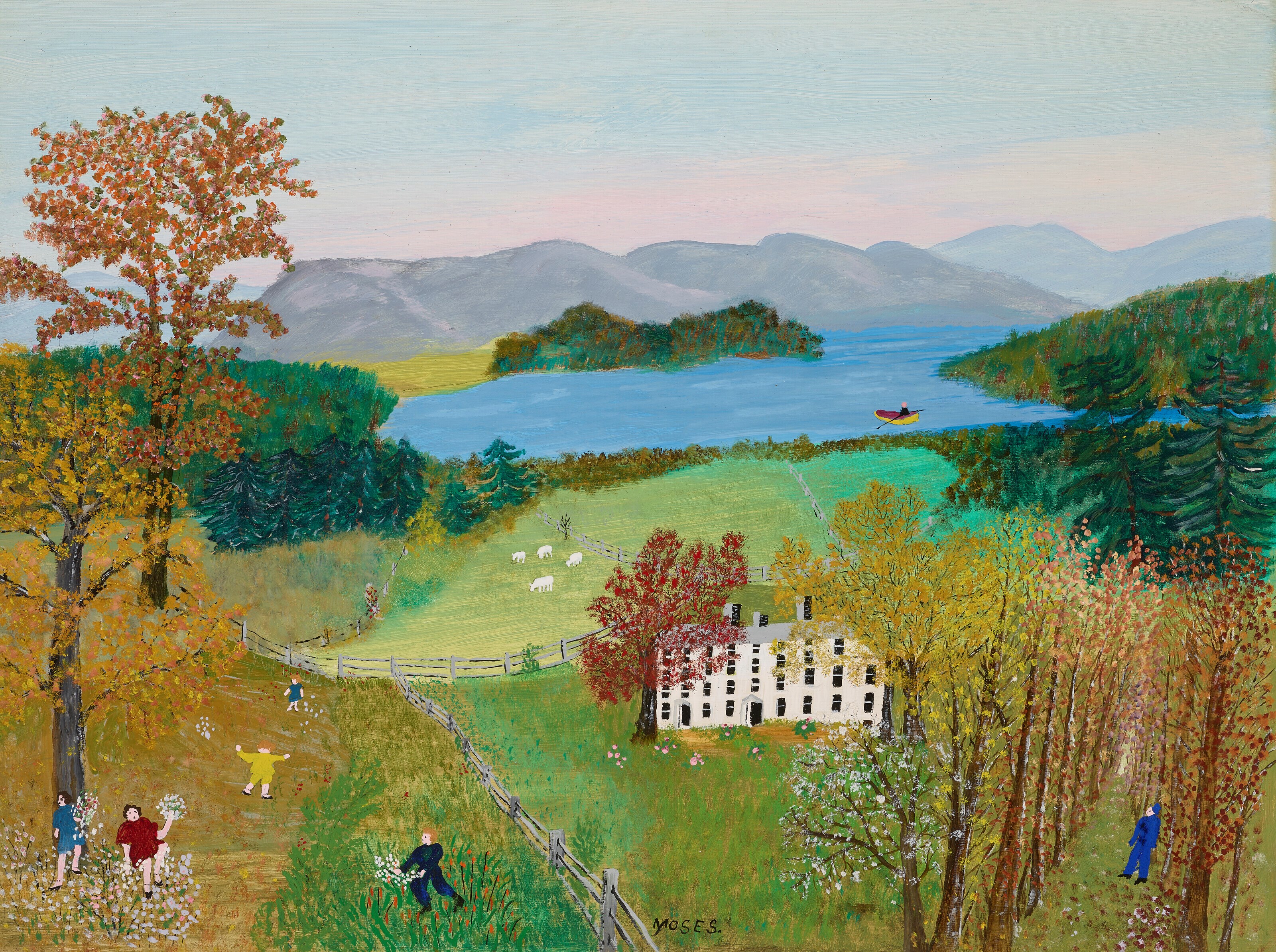 ANNA MARY ROBERTSON 'GRANDMA' MOSES (1860-1961)