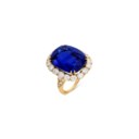VAN CLEEF &amp; ARPELS SAPPHIRE AND DIAMOND RING
