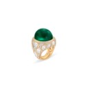 EMERALD AND DIAMOND RING