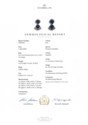 BULGARI SAPPHIRE AND DIAMOND EARRINGS