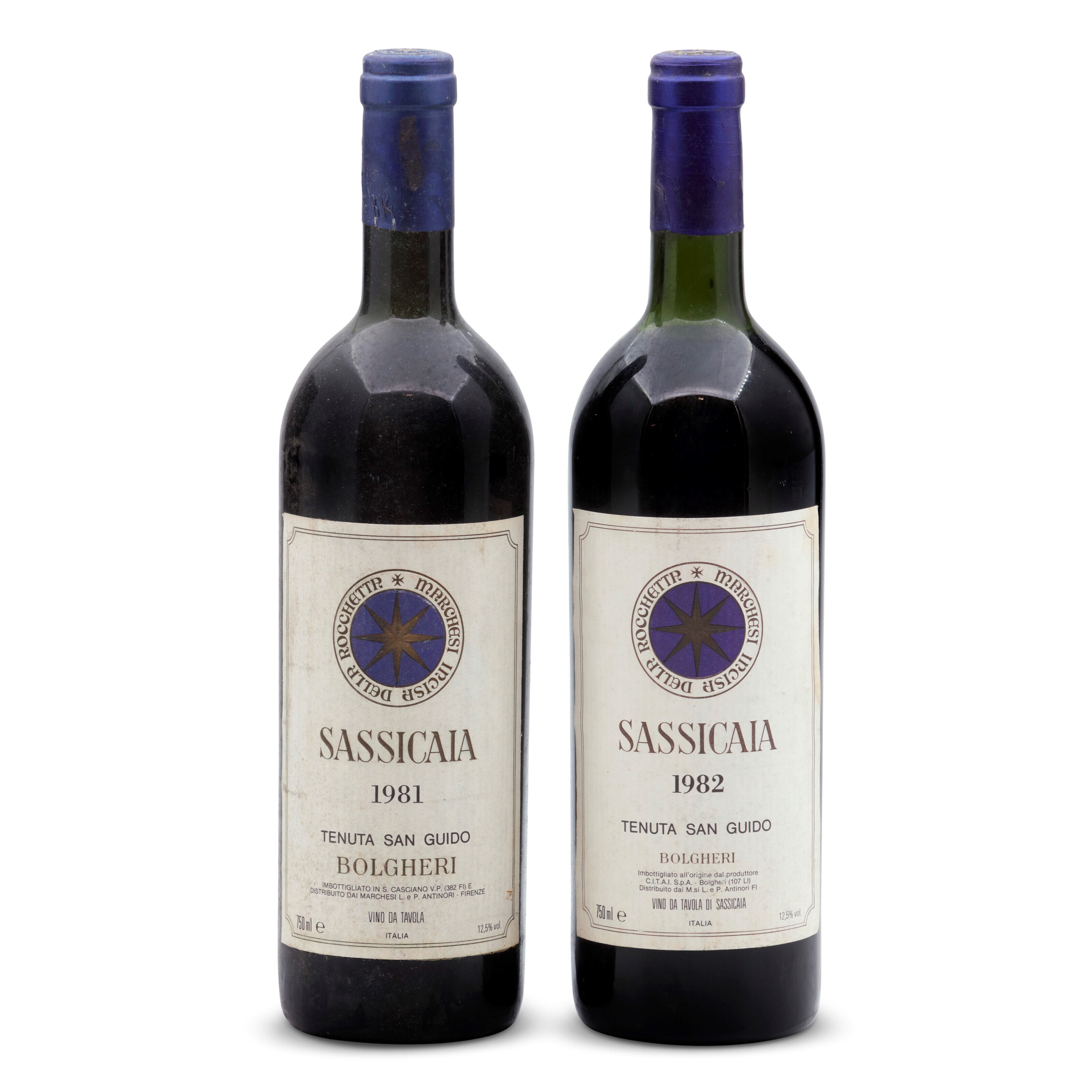 Mixed Sassicaia 1981-1982