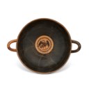 AN ATTIC BLACK-FIGURED SIANA CUP