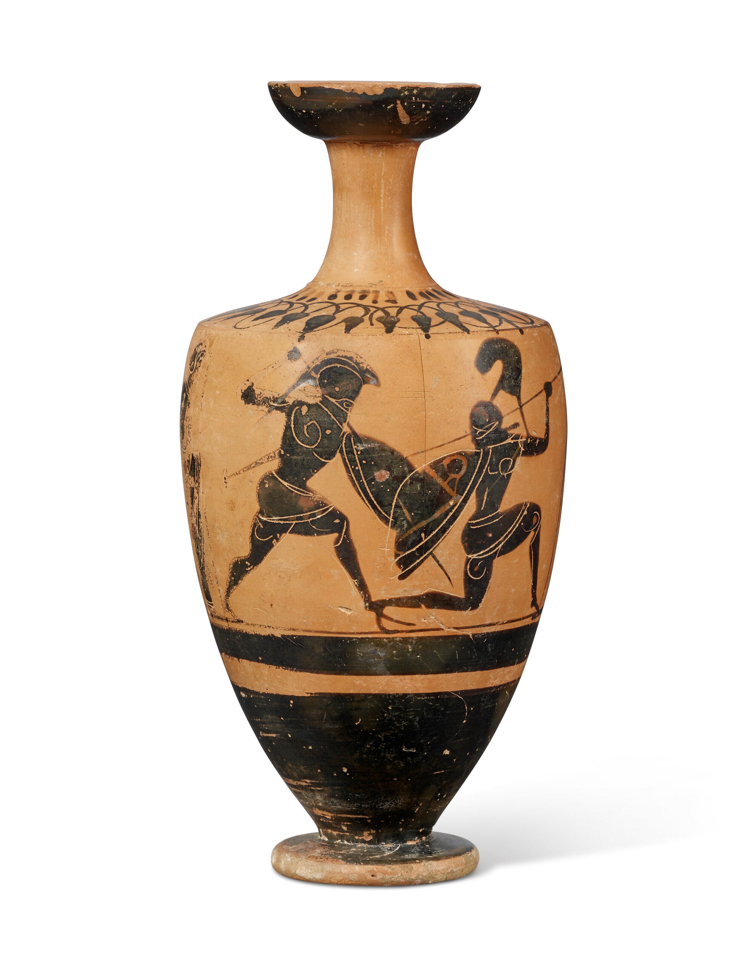 AN ATTIC BLACK-FIGURED LEKYTHOS