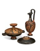 THREE APULIAN RED-FIGURED VESSELS