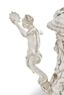 A SUITE OF THREE GEORGE II SILVER CUPS AND COVERS