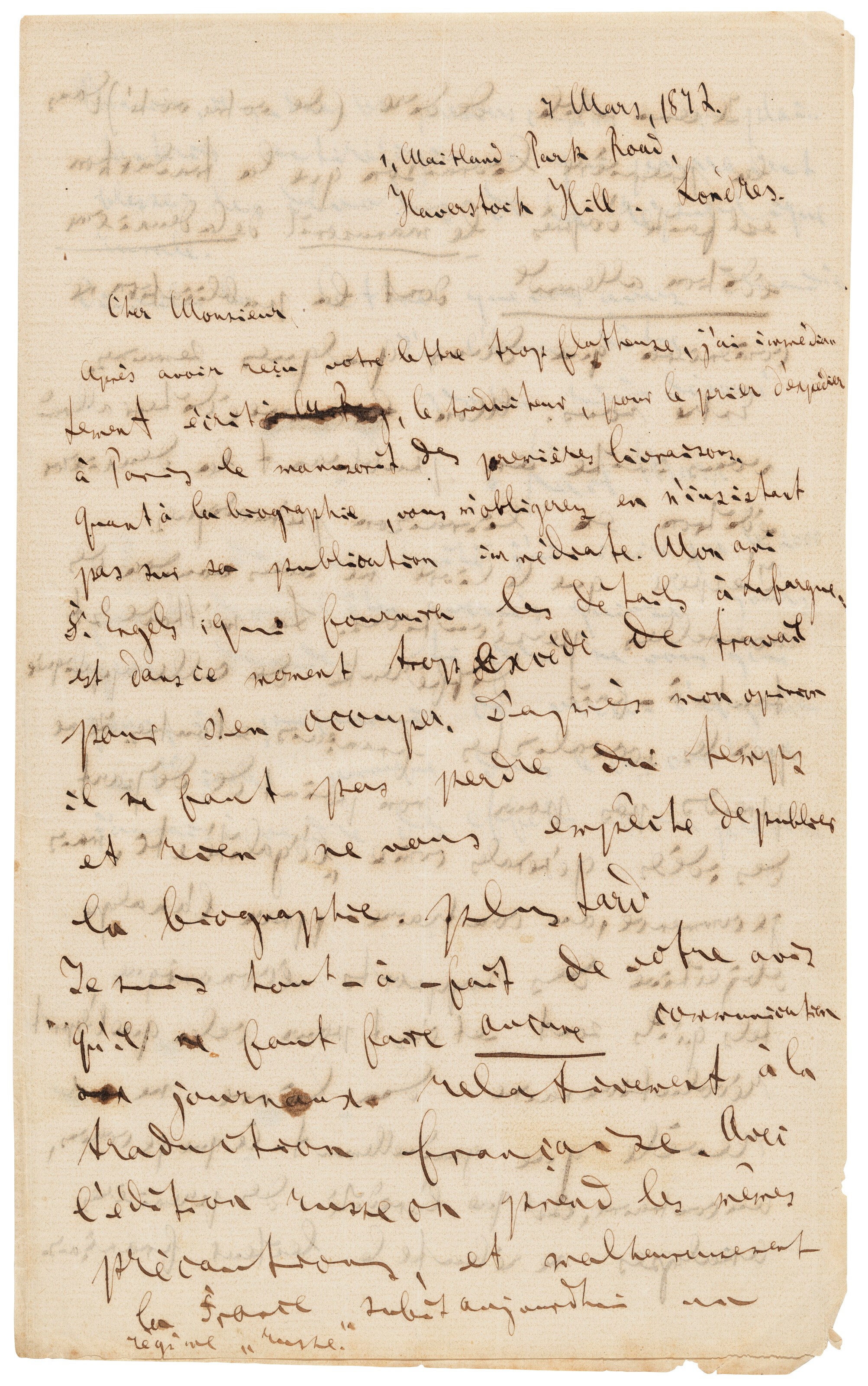 MARX, Karl (1818-1883)