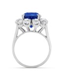 SAPPHIRE AND DIAMOND RING