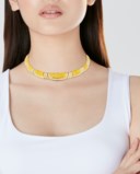 VAN CLEEF &amp; ARPELS COLOURED DIAMOND AND DIAMOND 'PALOMA' NECKLACE