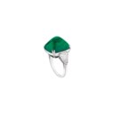 EMERALD AND DIAMOND RING