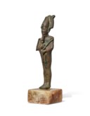 AN EGYPTIAN BRONZE OSIRIS