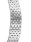 CARTIER. A RARE PLATINUM WRISTWATCH WITH BRACELET