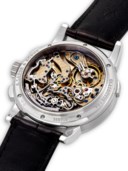 A. LANGE &amp; SÖHNE. A PLATINUM FLYBACK CHRONOGRAPH WRISTWATCH WITH OVERSIZED DATE