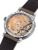 A. LANGE &amp; SÖHNE. A RARE PLATINUM LIMITED EDITION SEMI-SKELETONISED WRISTWATCH WITH OVERSIZED DATE AND POWER RESERVE