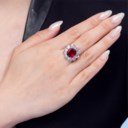 RUBY AND DIAMOND RING