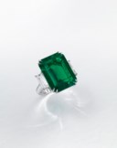 EMERALD AND DIAMOND RING