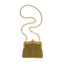 ANTIQUE EMERALD AND DIAMOND EVENING BAG
