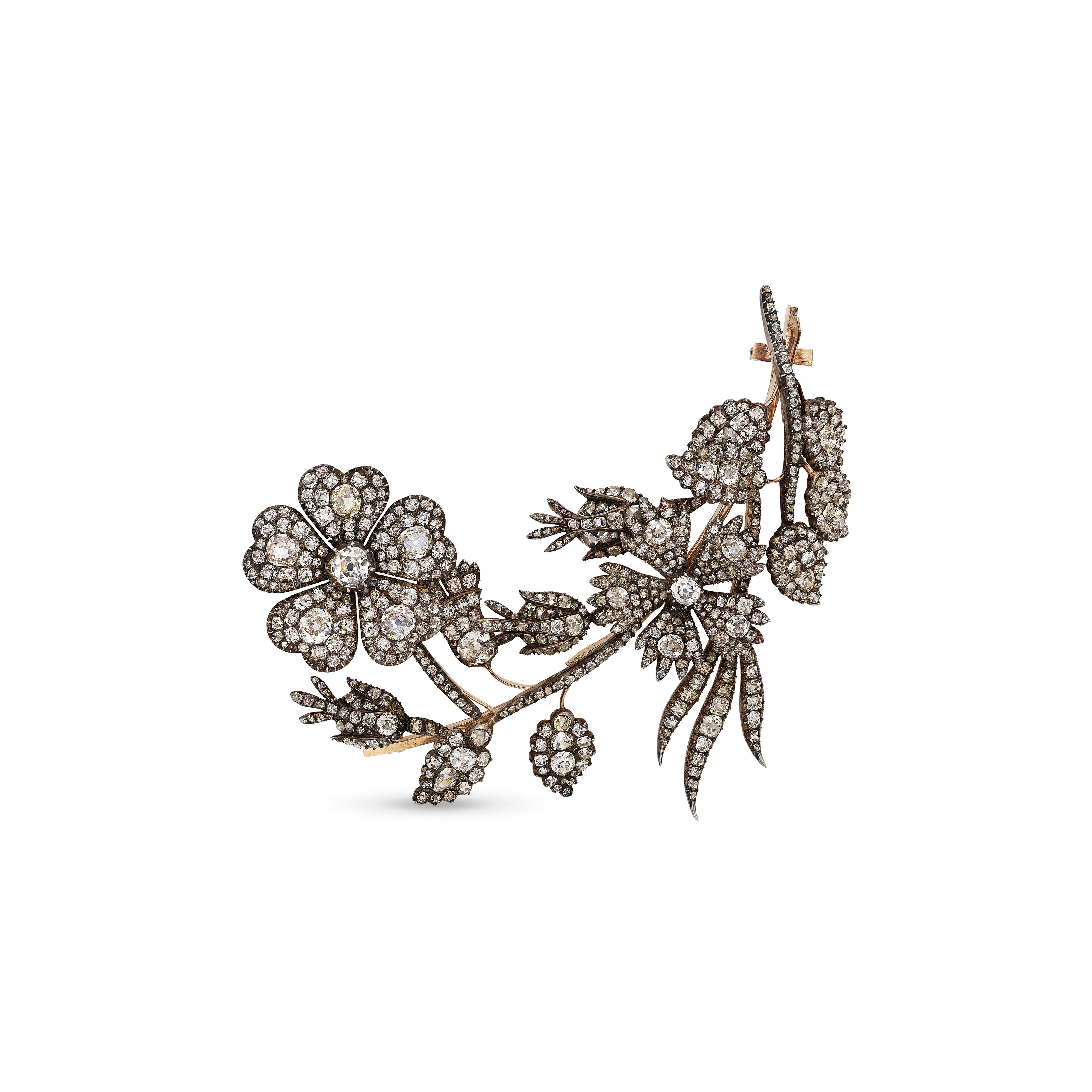 ANTIQUE DIAMOND BROOCH