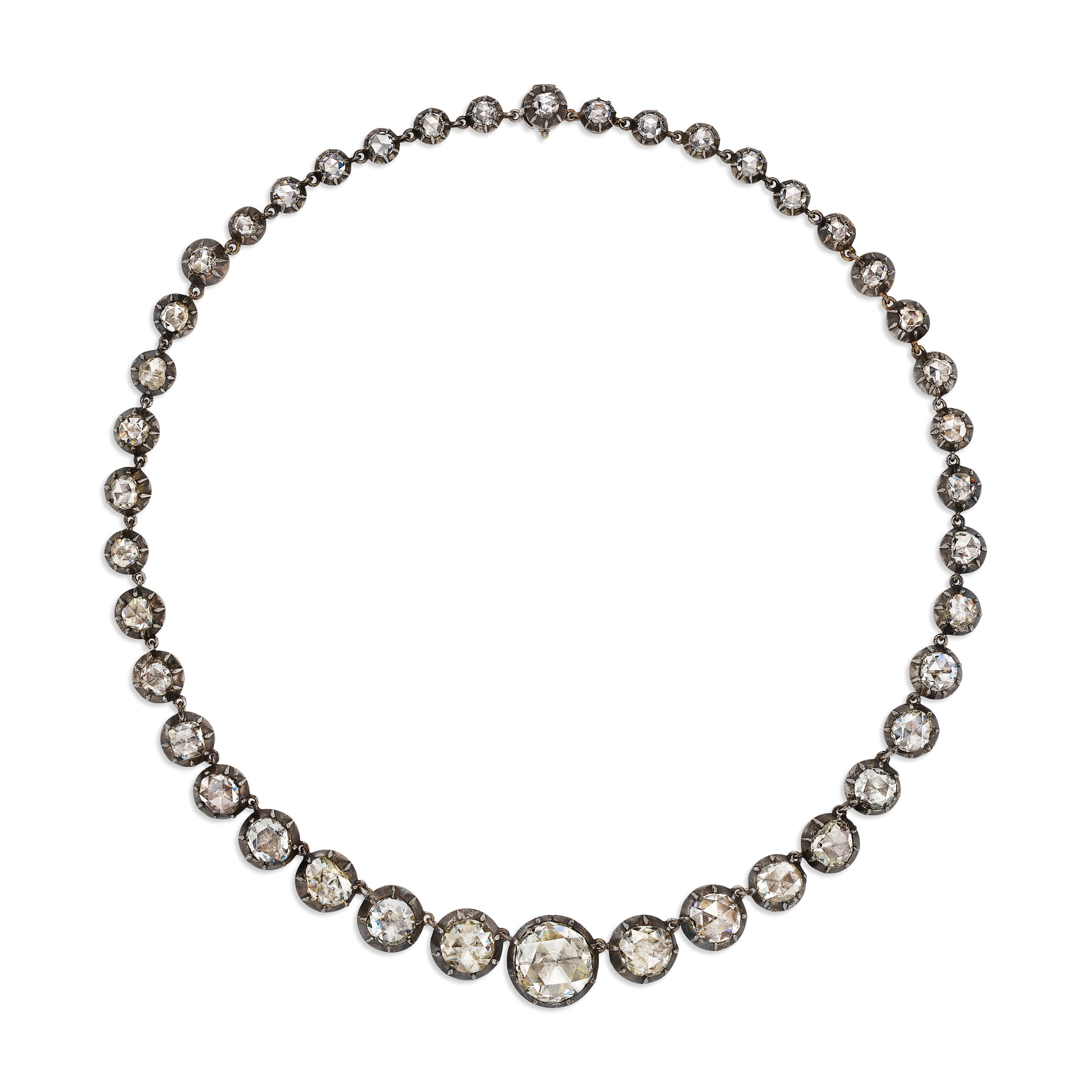 ANTIQUE DIAMOND RIVIÈRE NECKLACE