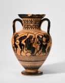 AN ATTIC BLACK-FIGURED NECK-AMPHORA