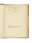 WILDE, Oscar (1854-1900)