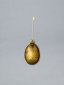 A SMALL GILT-BRONZE BELL