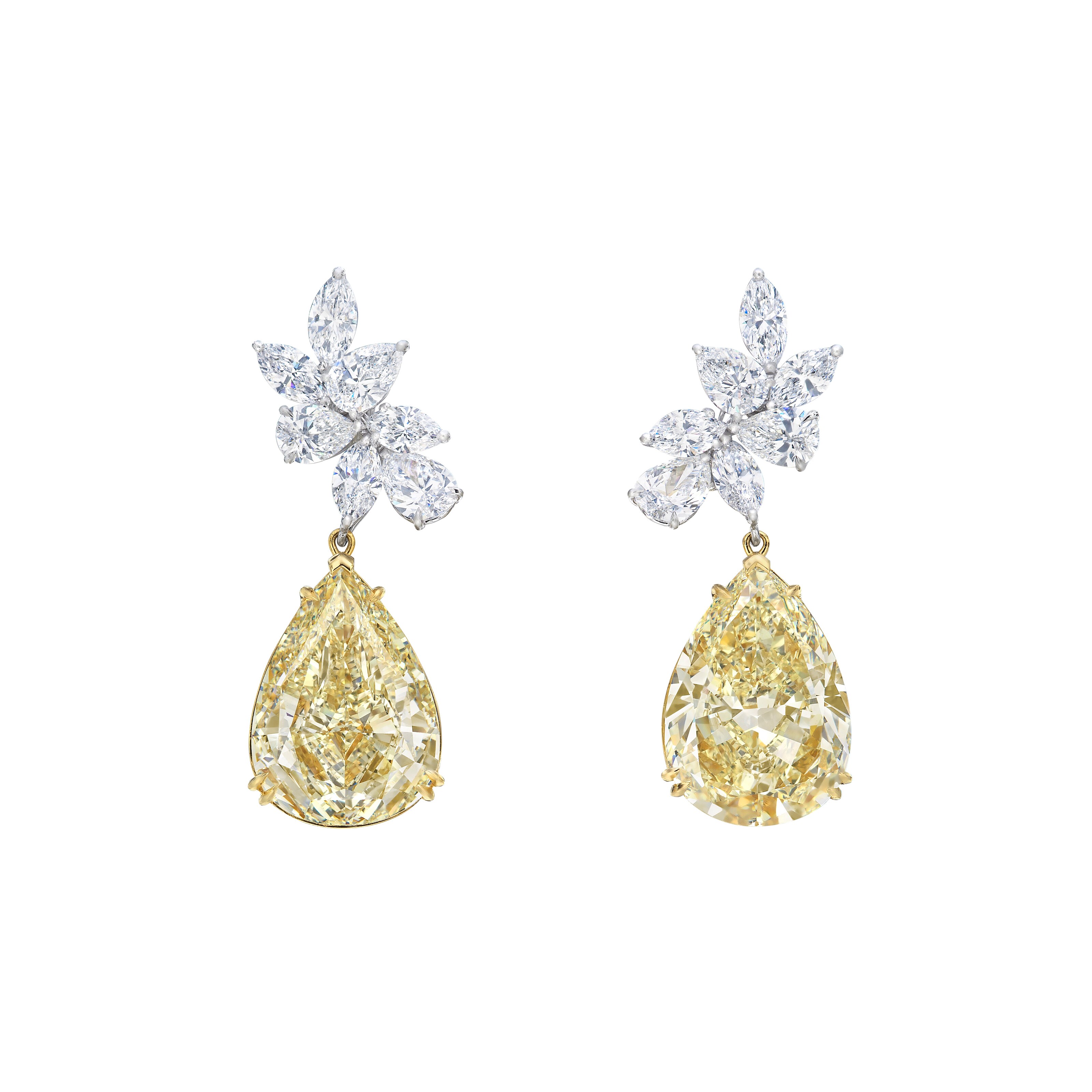 DIAMOND PENDENT EARRINGS