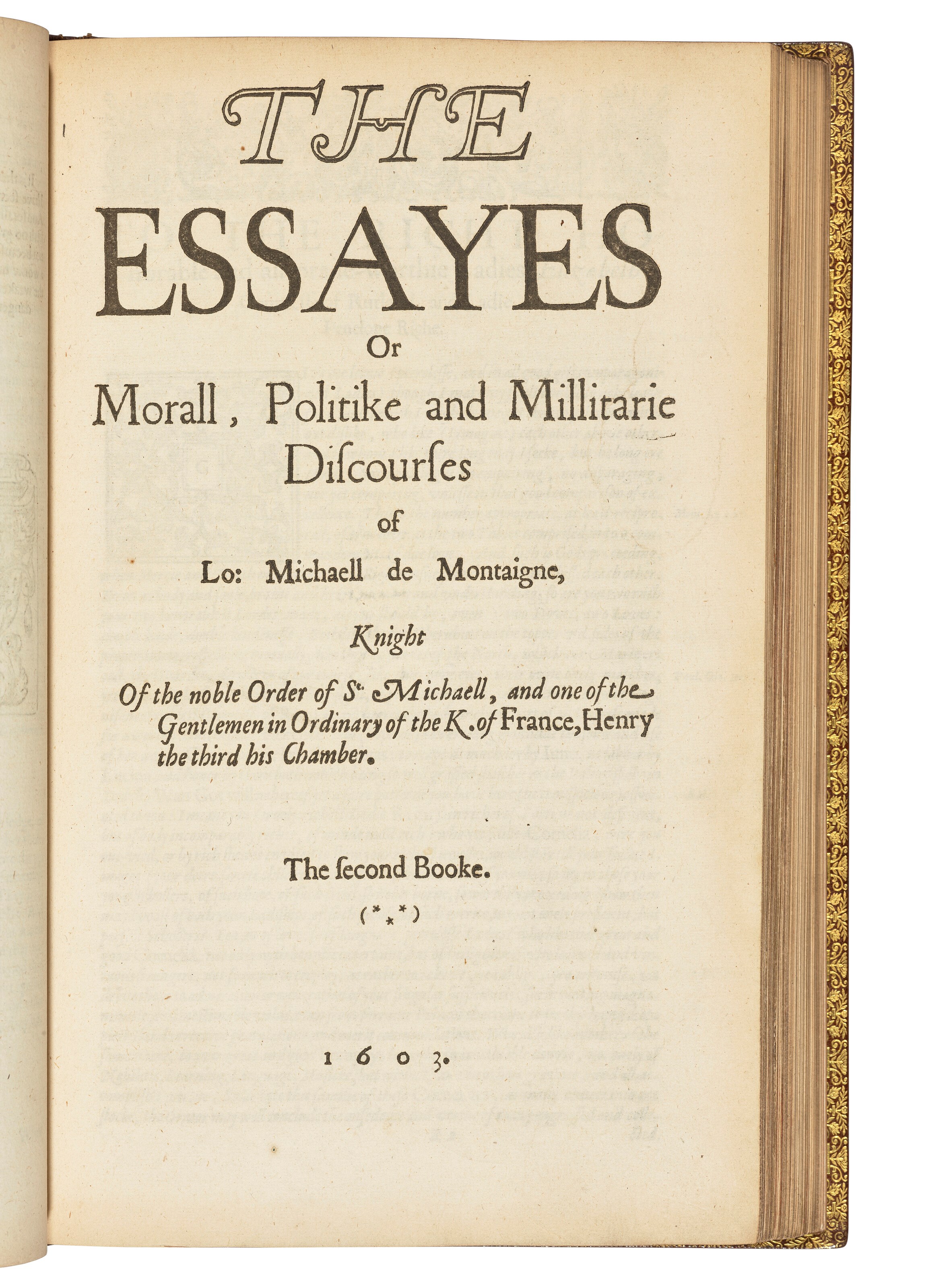 MONTAIGNE, Michel de (1533-1592)