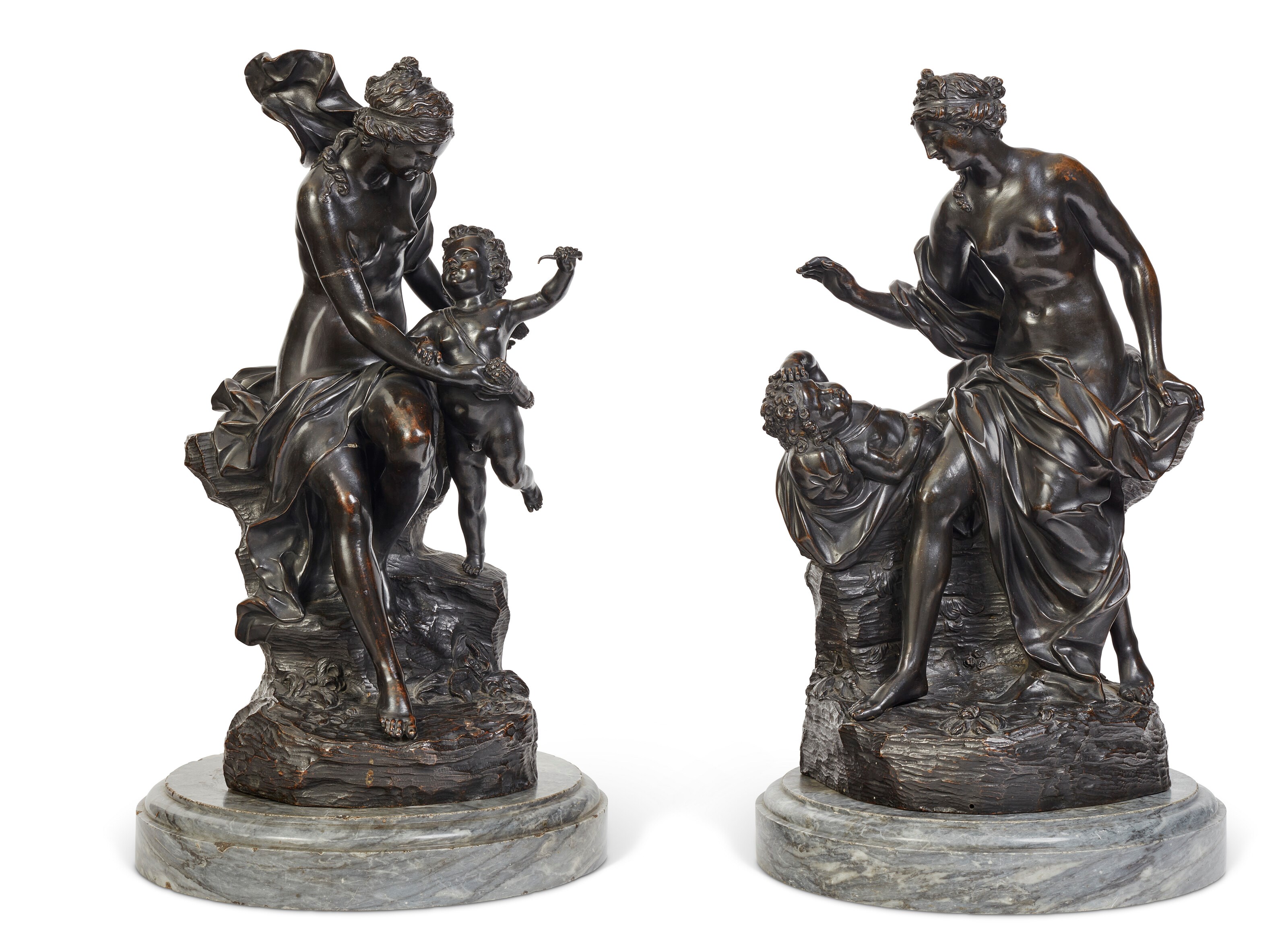 ATTRIBUÉS À L'ATELIER OU SUIVEUR DE CORNEILLE VAN CLÈVE (1646-1732 ...