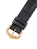 CARTIER. A RARE 18K GOLD LIMITED EDITION WRISTWATCH