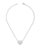 RONALD ABRAM DIAMOND HEART NECKLACE