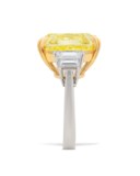BULGARI COLOURED DIAMOND AND DIAMOND RING