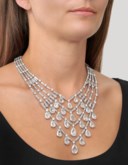 SENSATIONAL BULGARI DIAMOND NECKLACE