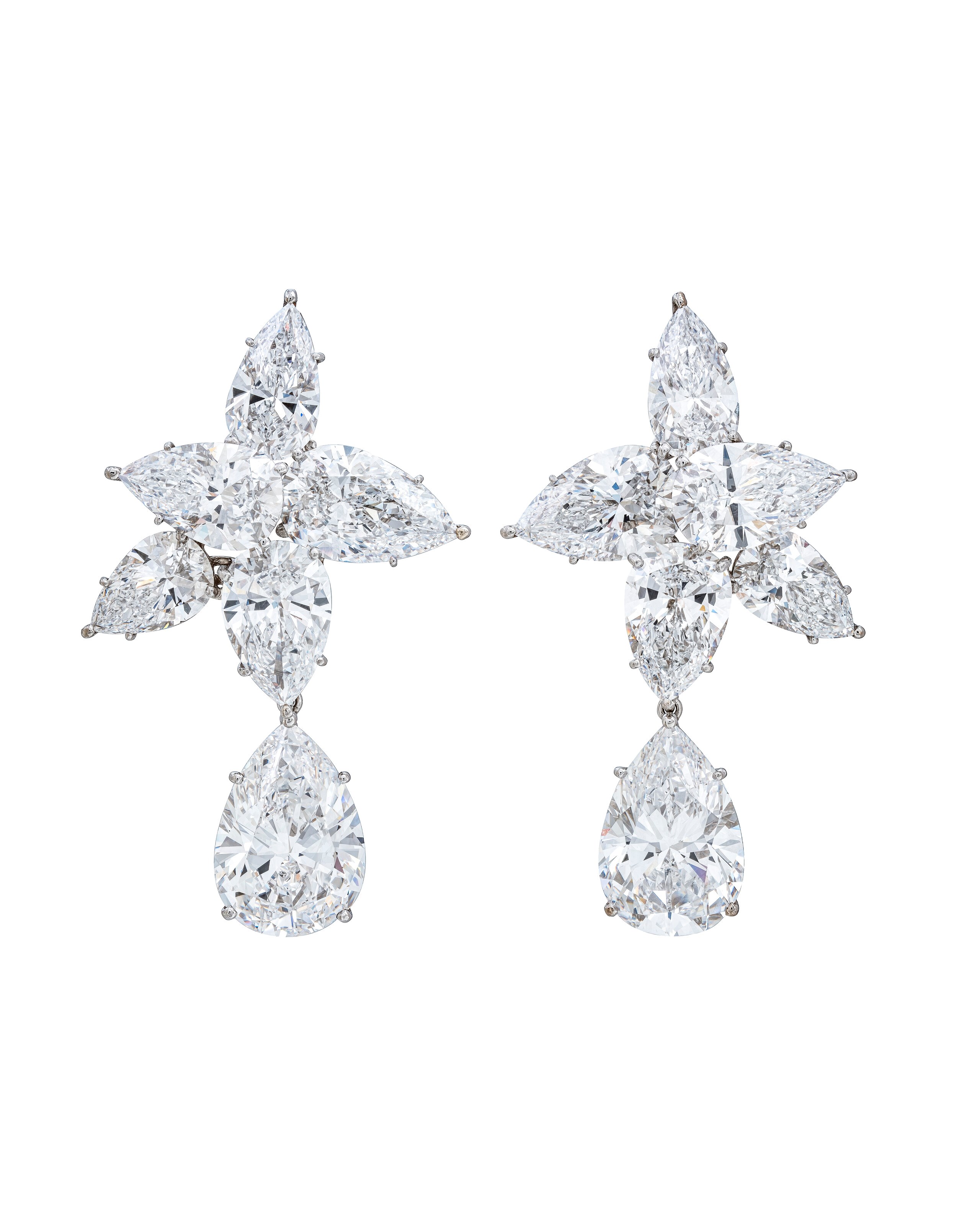 EXQUISITE FRED DIAMOND EARRINGS