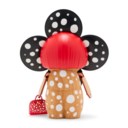 A SET OF TWO INFINITY DOTS VIVIENNE: RARE, BLACK EPI LEATHER VIVIENNE GIANT &amp; YELLOW EPI LEATHER VIVIENNE BY YAYOI KUSAMA