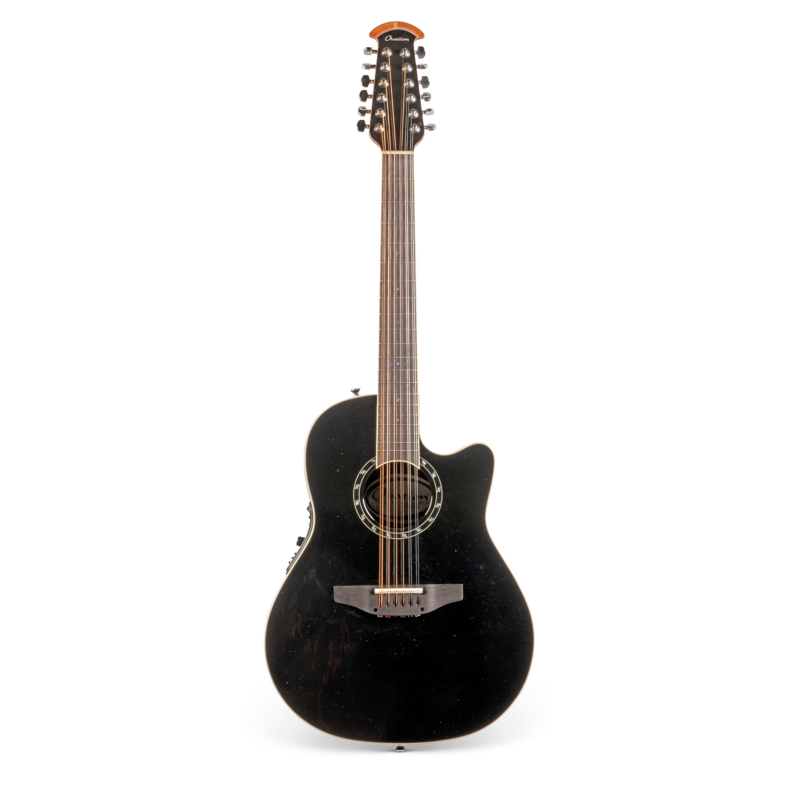 AN ACOUSTIC-ELECTRIC 12-STRING GUITAR, STANDARD BALLADEER, MODEL 2751AX