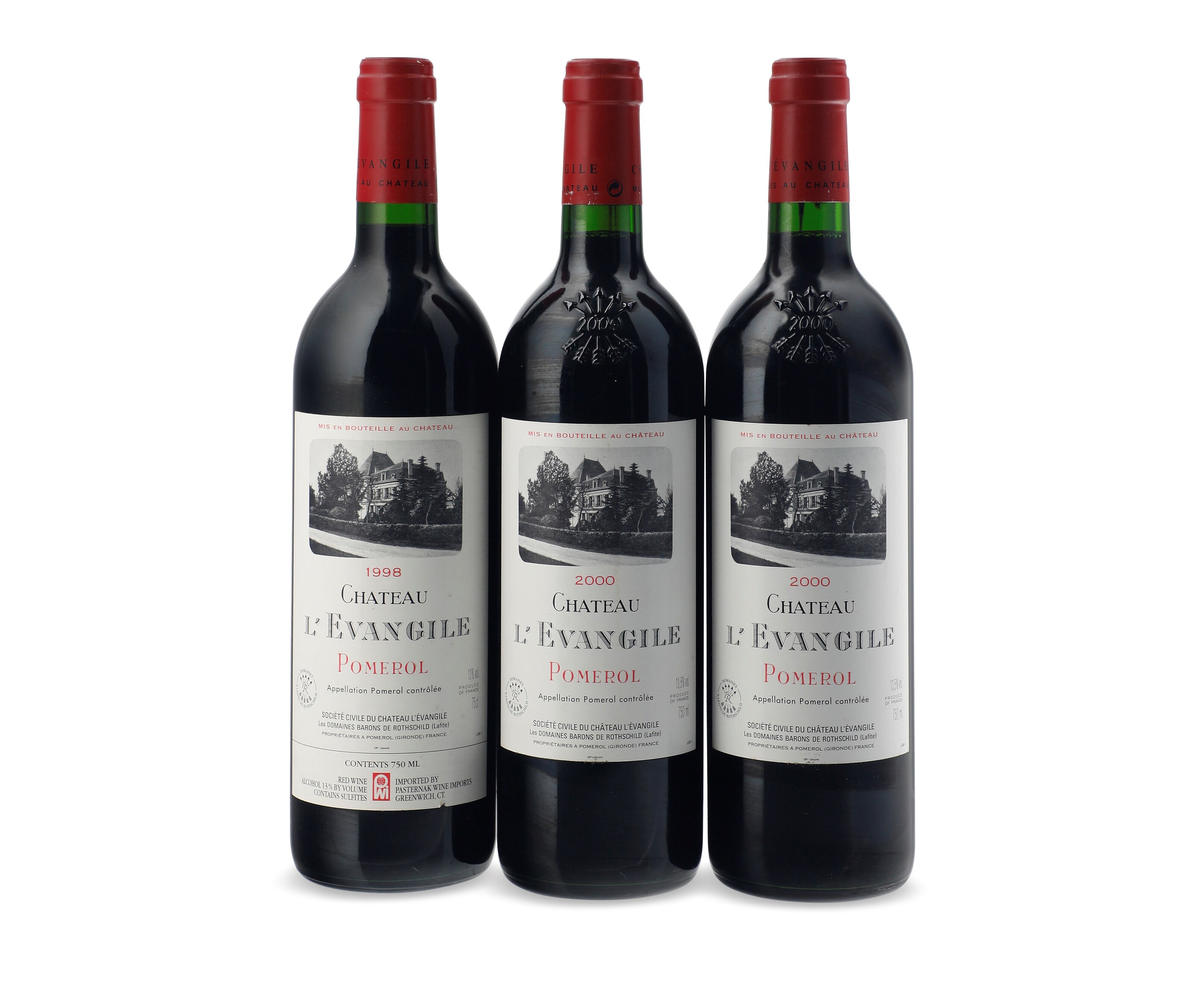 Château L'Evangile 'Vertical' 2000 - 1998