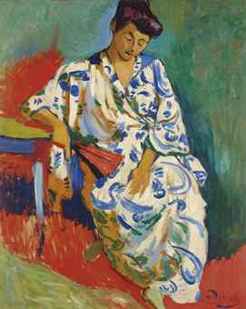 woman in a kimono