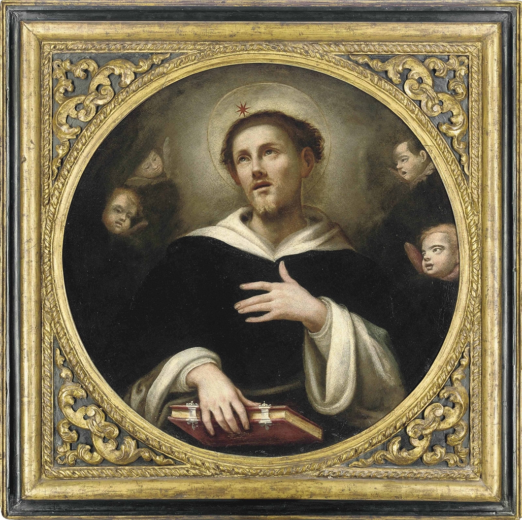 Follower of Ludovico Carracci | Saint Dominic | Paintings, oil | Christie's