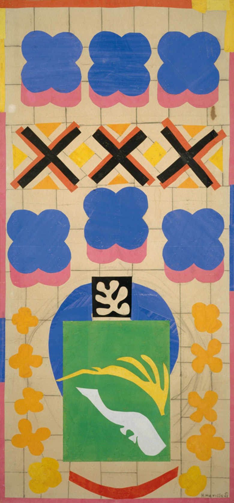 《中国鱼》，马蒂斯，1951年作
