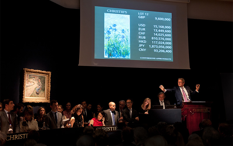 Monet leads the way in the London