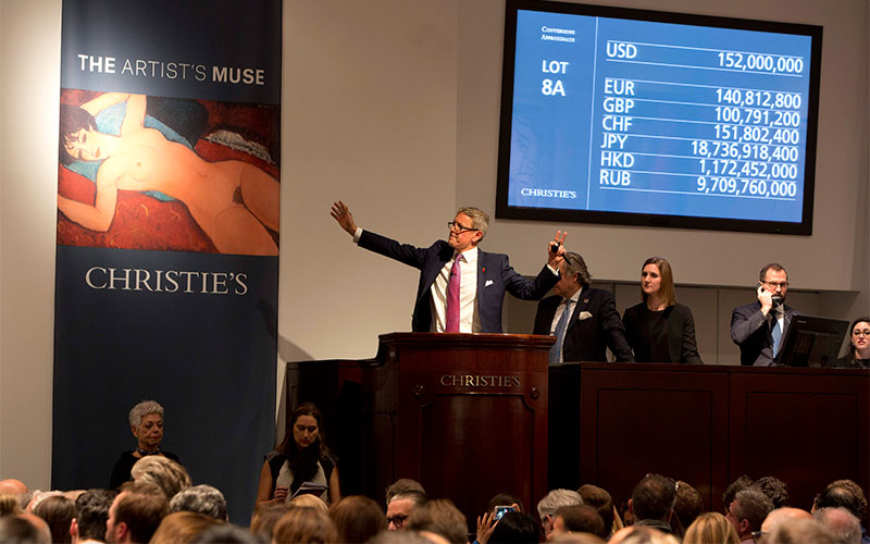 Wrap report: Another $1 billio auction at Christies