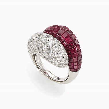 Ruby Tiara Ring Ruby Tiara Ring