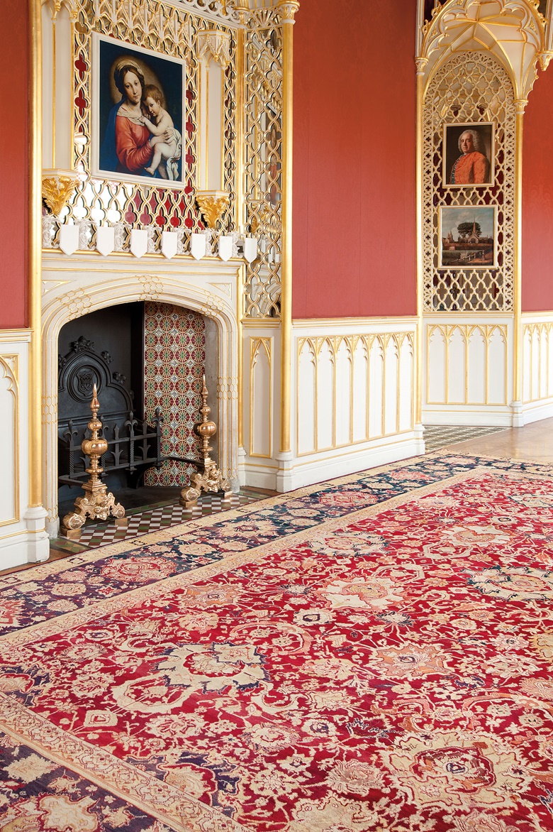 Rugs And Carpets At Strawberry Hill Christie S The Mount Congreve Agra Carpet North India Circa 1880 17ft 1 In